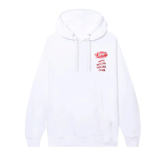 Anti Social Social Club x Raising Canes Shimmer Stack Hoodie 'White'