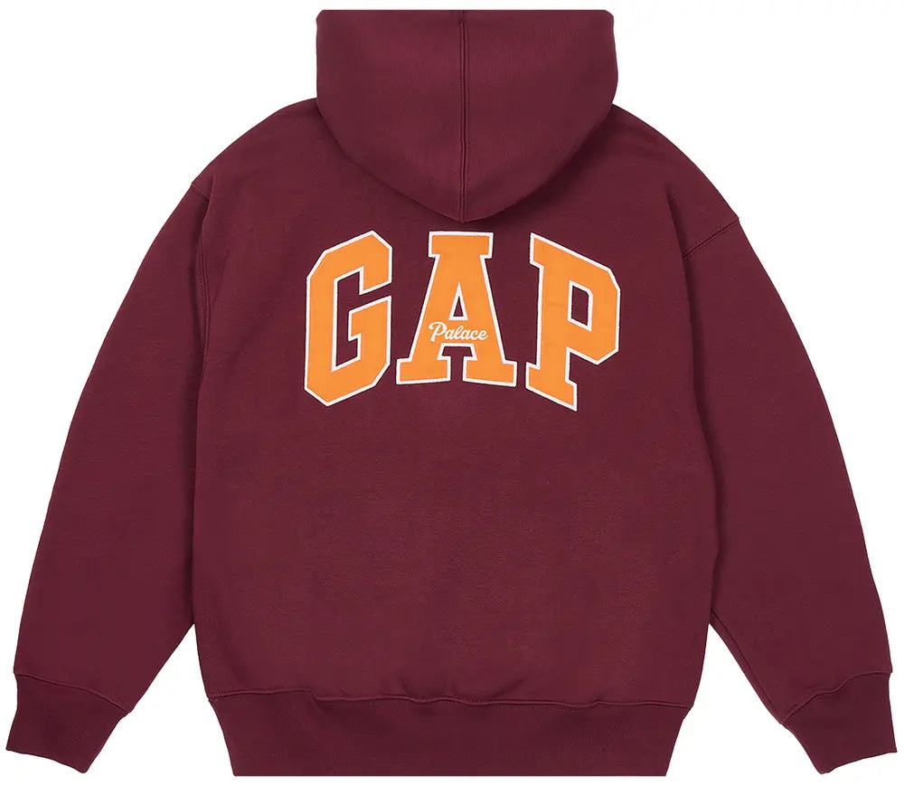 Palace x Gap Hood 'Burgundy'