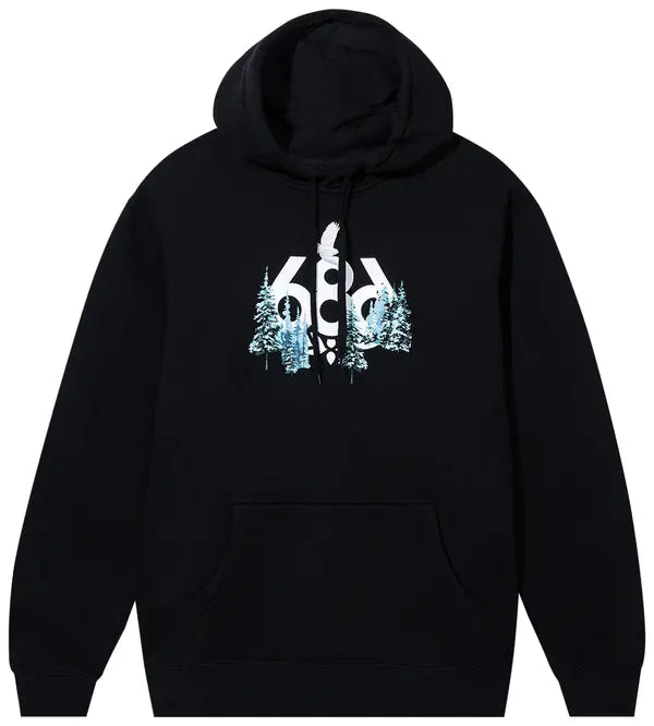 Anti Social Social Club x 686 Hardpack Hoodie 'Black'