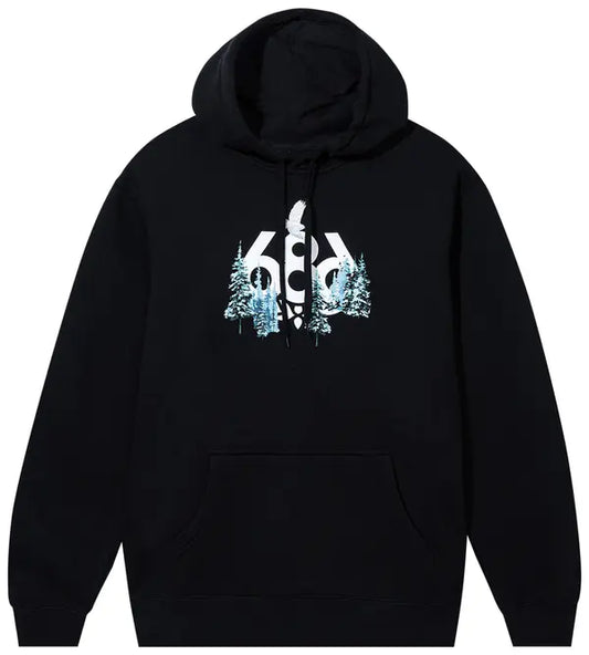 Anti Social Social Club x 686 Hardpack Hoodie 'Black'