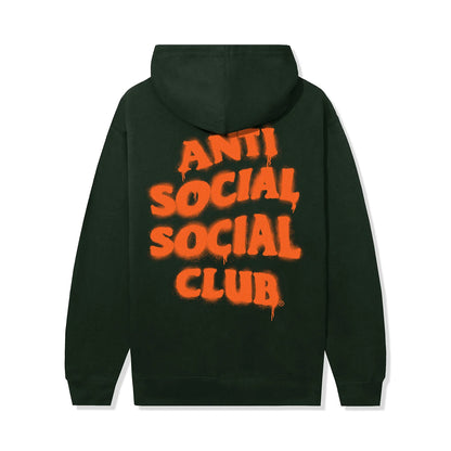 Anti Social Social Club Burn It Down Hoodie 'Green'