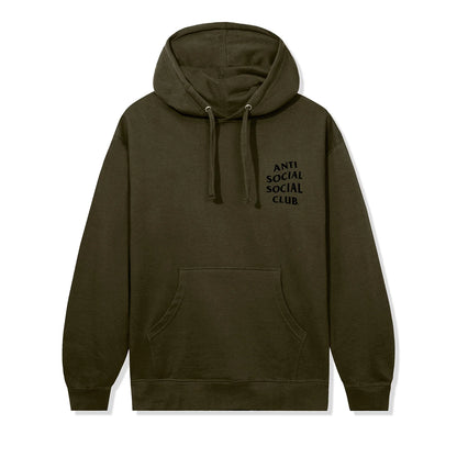 Anti Social Social Club 'But the Truth is...' Hoodie 'Army Green'