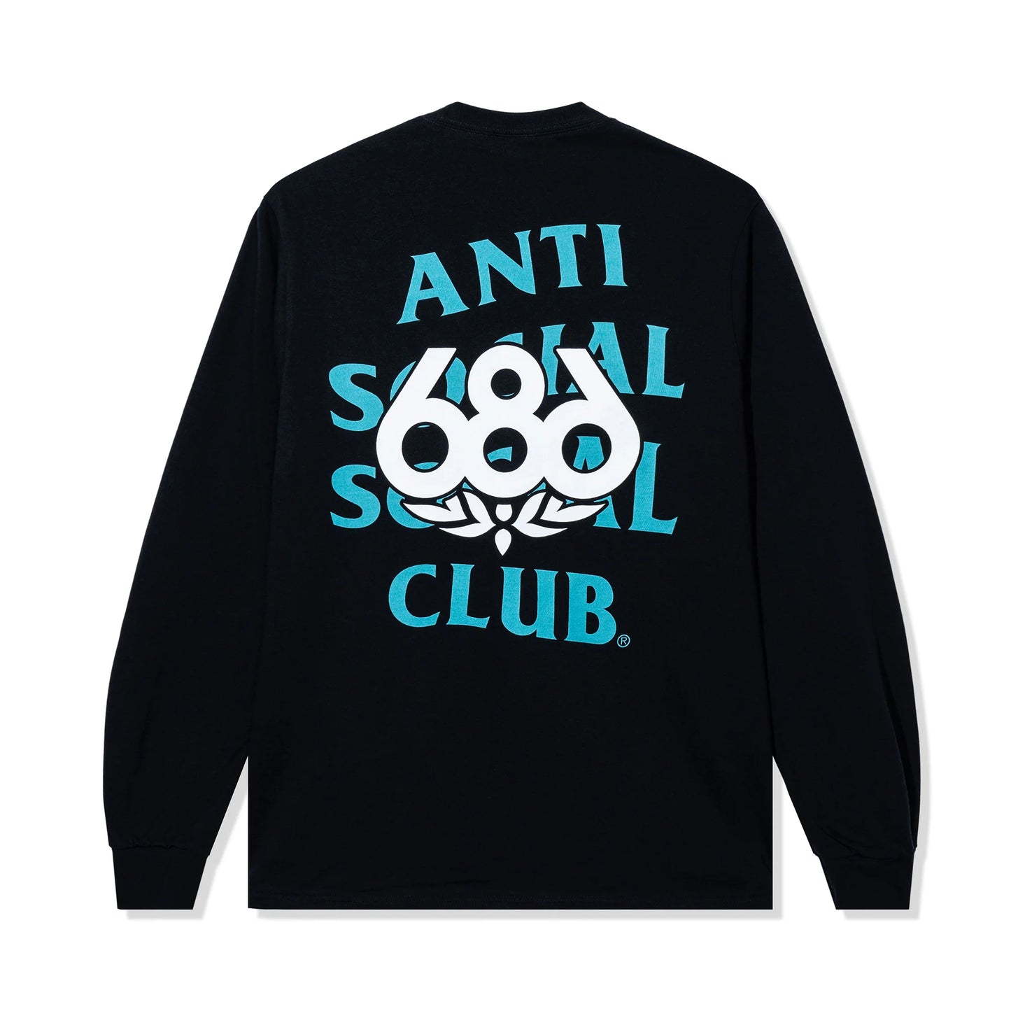 Anti Social Social Club x 686 All-Mountain L/S Tee 'Black'