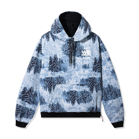 Anti Social Social Club x 686 Waterproof Team Hoodie- 'Multicolor'